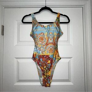 Antica Sartoria One Piece Low Open Back Cheeky One Piece Swimsuit